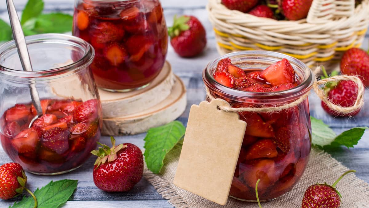 Rezept: Erdbeerkonfitüre ohne Zucker | Schweizer Illustrierte