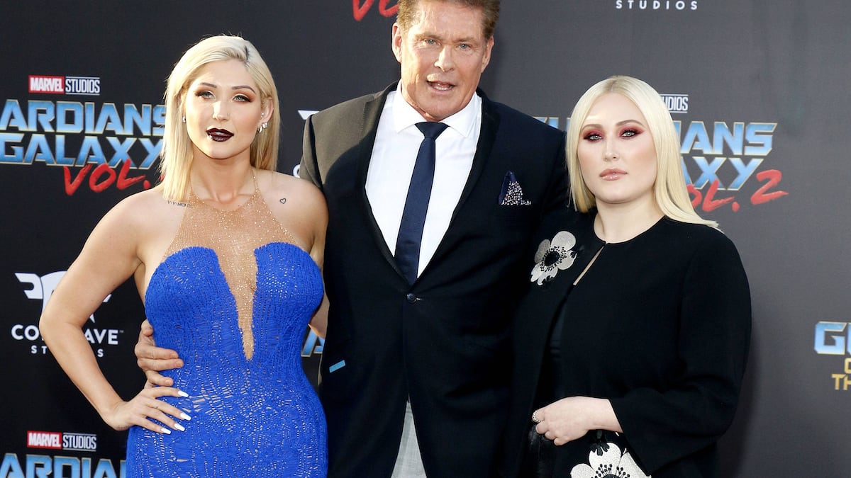 Stilvolle David Hasselhoff Tochter Ebenbild