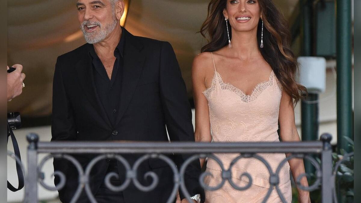 Clooney in Venedig Doch alle Augen sind auf Amal gerichtet Schweizer Illustrierte
