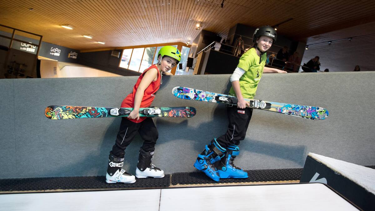 Freestyle Academy Laax, IndoorKurse für Kinder und Familien
