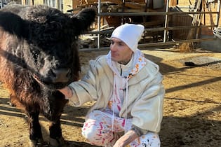 «Ich kenne Menschen, die dreckiger leben» Yannik Zamboni zwischen Schweinen und Kühen:
«Ich kenne Menschen, die dreckiger leben»