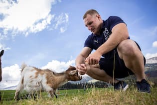 Schwingerkönig Joel Wicki im Sieger-Interview «Es ist schön, wieder zu Hause zu sein» Schwingerkönig Joel Wicki im Sieger-Interview