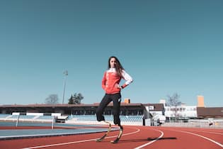 Wie Abassia Rahmani mit Carbonbeinen zum Sprint-Star wurde Abassia Rahmani Bahn