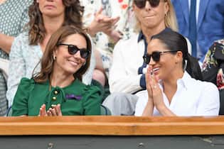 Meghan und Kate müssen wohl für immer streiten Kate und Meghan in Wimbledon