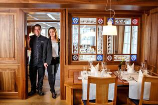 Sauerbraten und Quarkspätzli GaultMillau-Restaurant Krone Speicher, Speicher, AR