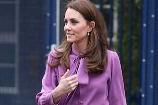 Von hinten wie von vorne Gucci Kate Middleton in Gucci-Bluse