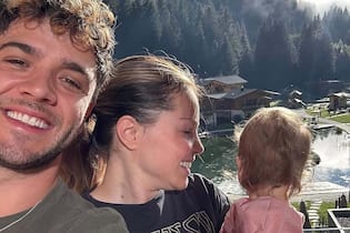 Hännis geben ehrlichen Einblick in ihr Familienleben <p>Kleine Familie: Luca und Christina Hänni mit ihrer Tochter.</p>