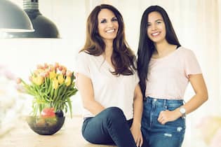 Moderatorin Anna Maier und Tochter Lena über Sackgeld Moderatorin Anna Maier und Tochter Lena über Sackgeld