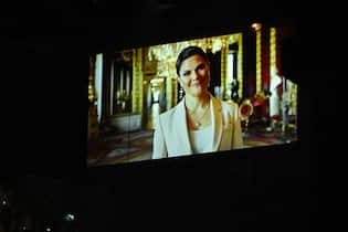 Schwedens Kronprinzessin Victoria eröffnet ESC 2024 in Malmö Kronprinzessin Victoria von Schweden eröffnete den ESC 2024 in Malmö.