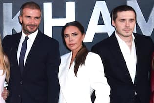 Endgültiger Bruch? Beckham-Fehde eskaliert kurz vor Weihnachten Die Beckham-Familie bei einem gemeinsamen Auftritt im Oktober 2023.