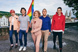 Das sind die mächtigsten LGBT-Menschen der Schweiz Corine Mauch Tamy Glauser Anna Rosenwasser Pascal Erlacher Jerry Dreifuss