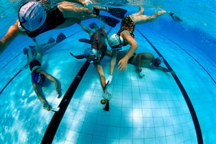 Fit durch den etwas anderen Sport Unterwasser-Hockey