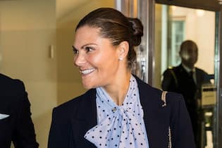 Darum trägt Prinzessin Victoria immer einen Dutt Victoria von Sweden trägt Dutt