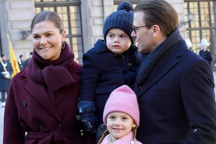 Victoria teilt süssen Schnappschuss von Estelle und Oscar Victoria von Schweden