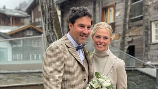 Salar Bahrampoori und Barbara Ruijs kommen vom Standesamt.