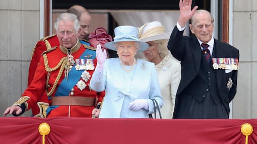 Queen Elizabeth II., Prinz Philip, Prinz Charles