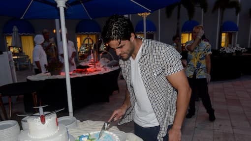 Luca Ruch 23. Geburtstag in Florida Torte