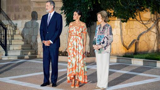 Königin Letizia König Felipe Prinzessin Sofia Prinzessin Leonor Mallorca 2022
