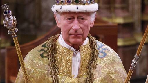King Charles III. wird zum König gekrönt.