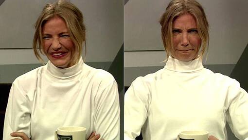 Cameron Diaz bei Jimmy Fallon
