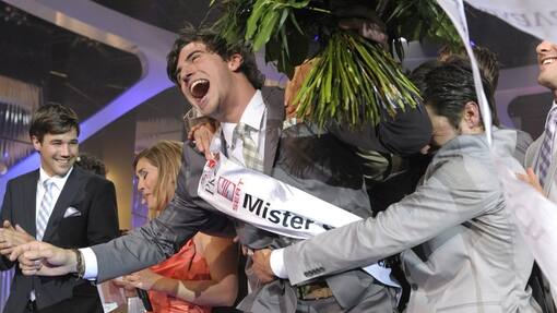 Jan Bühlmann Mister Schweiz Jubel