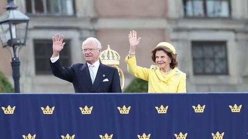 König Carl Gustaf und Königin Silvia schon Schweden feiern das 50. Thronjubiläum.