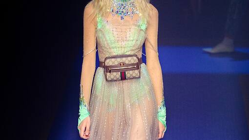 Runway-Bild der Gucci Frühjahr/Sommer 2018 Kollektion aus Mailand