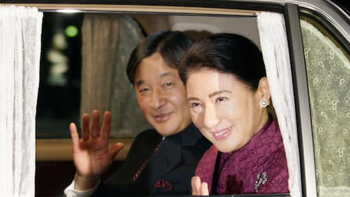 Kaiser Naruhito und Kaiserin Masako von Japan