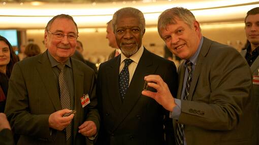 André Häfliger trifft Ogi & Annan