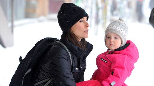 Prinzessin Mary von Dänemark mit Tochter Athena