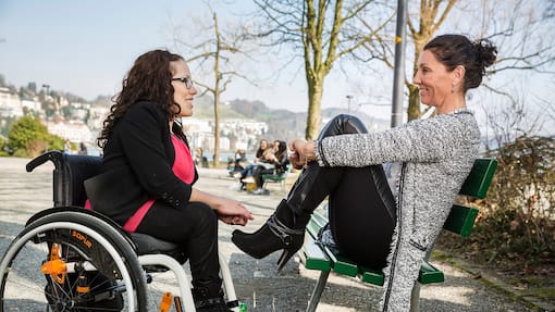 Tochter Maria Walliser Sini Anesini Spina bifida