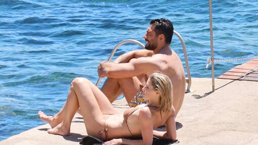 Exklusive Fotos: Michelle Hunziker und Giovanni Angiolini auf Sardinien