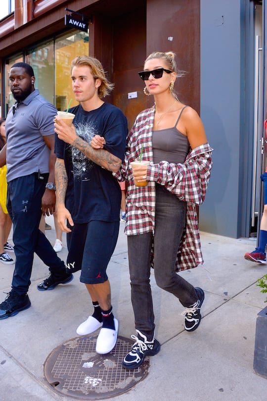 Justin Bieber Hailey Baldwin Kater-Look