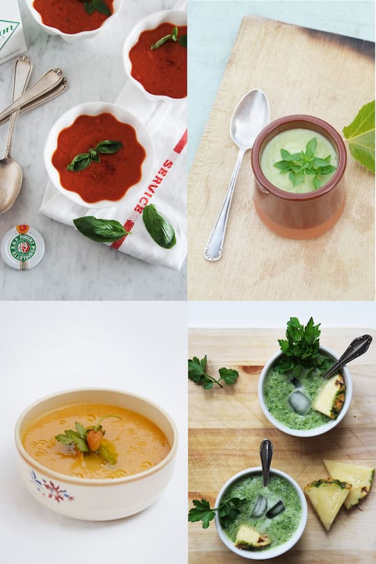 fork and flower X Si Style Rezept: Gerösteter Gazpacho