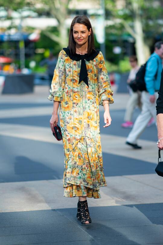 NEW YORK, NEW YORK - MAY 20: Katie Holmes attends the 2019 American Ballet Theater Spring Gala at Lincoln Center on May 20, 2019 in New York City. (Photo by Gotham/GC Images)