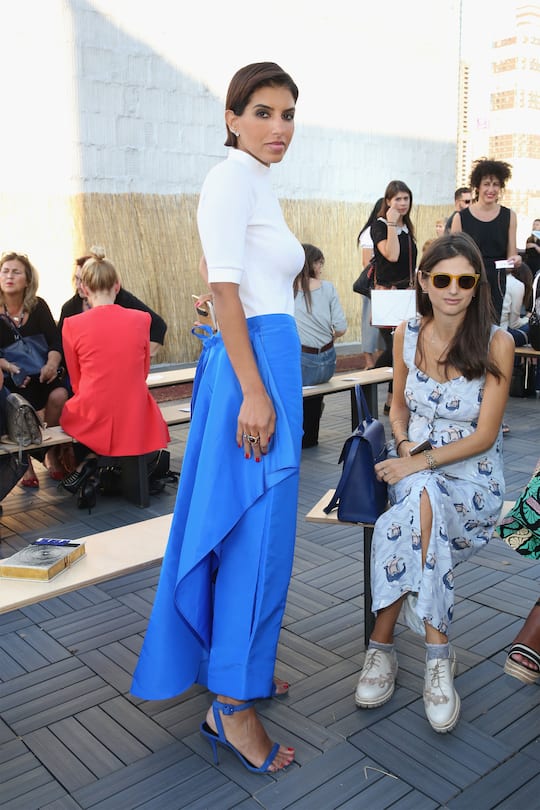 NEW YORK, NY - SEPTEMBER 15: Princess Deena Al-Juhani Abdulaziz attends the Sophie Theallet fashion show during Spring 2016 MADE Fashion Week at Shop Studios on September 15, 2015 in New York City. (Photo by Mireya Acierto/Getty Images)