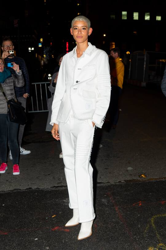 NEW YORK, NEW YORK - APRIL 22: Dilone attends Gigi Hadid's 24th Birthday at L'Avenue in Midtown on April 22, 2019 in New York City. (Photo by Gotham/GC Images)