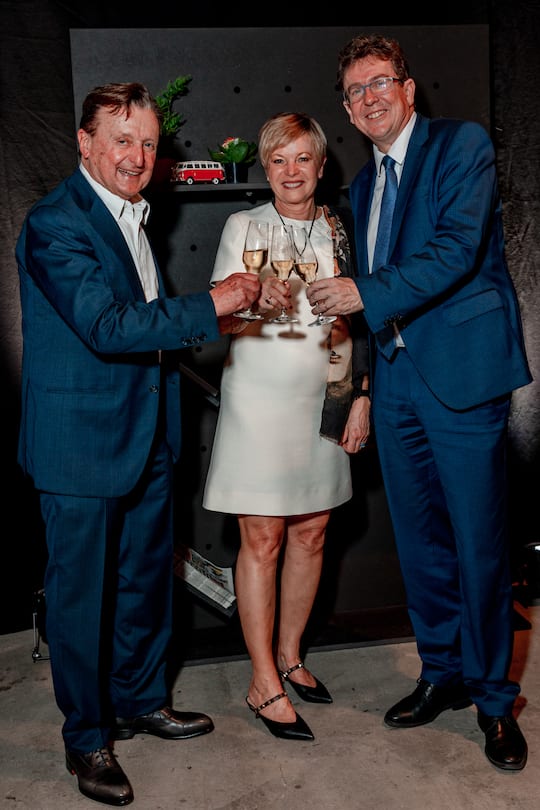 Karl Bieri, Doris Bieri und Albert Rösti