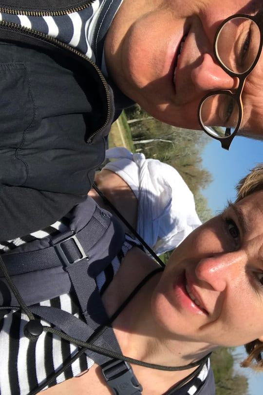 Werner De Schepper mit Familie