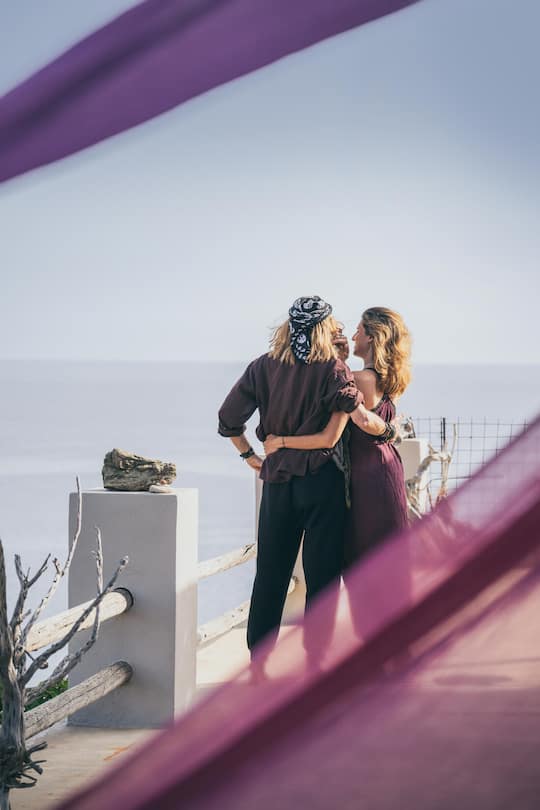 Chris VonRohr mit seiner Freundin Patricia 2023