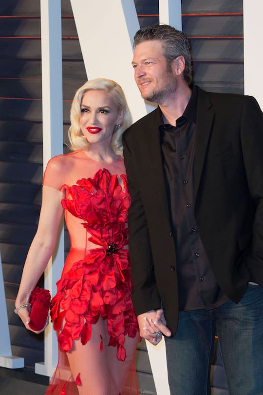 July 5, 2021, Los Angeles, California, USA: Gwen Stefani and Blake Shelton got married on July 3 in Oklahoma. FILE PHOTO: Blake Shelton and Gwen Stefani on the red carpet at the 2016 Vanity Fair Oscar Party held at the Annenberg Center in Beverly Hills, California, Sunday February 28, 2016. /PI Los Angeles USA - ZUMAp124 20210705_zaa_p124_033 Copyright: xJAVIERxROJASx