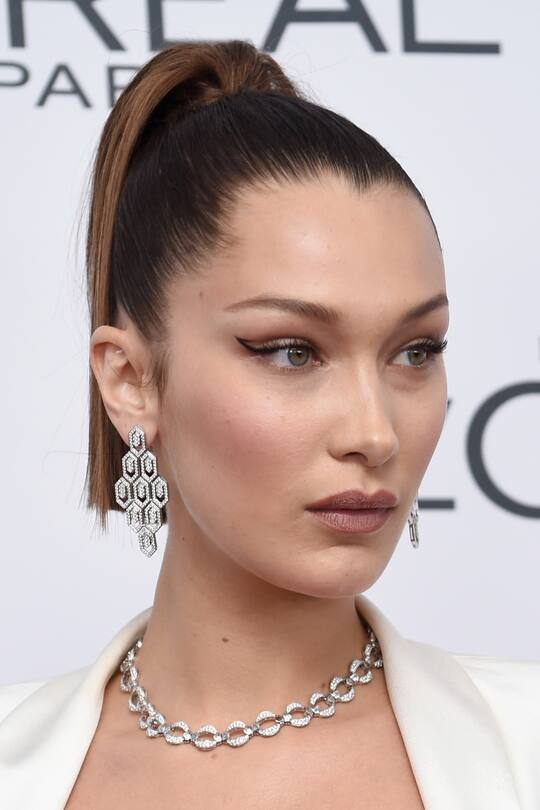 Bella Hadid mit Pony-Tail