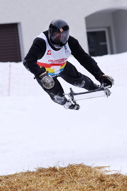 Sturz beim Cresta Run in St. Moritz