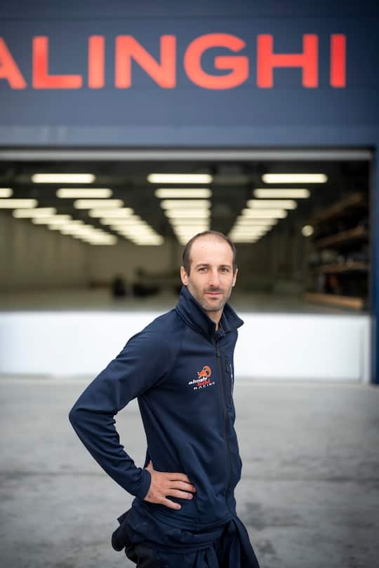 Arnaud Psarofaghis, driving group Alinghi, Barcelona, december 2023