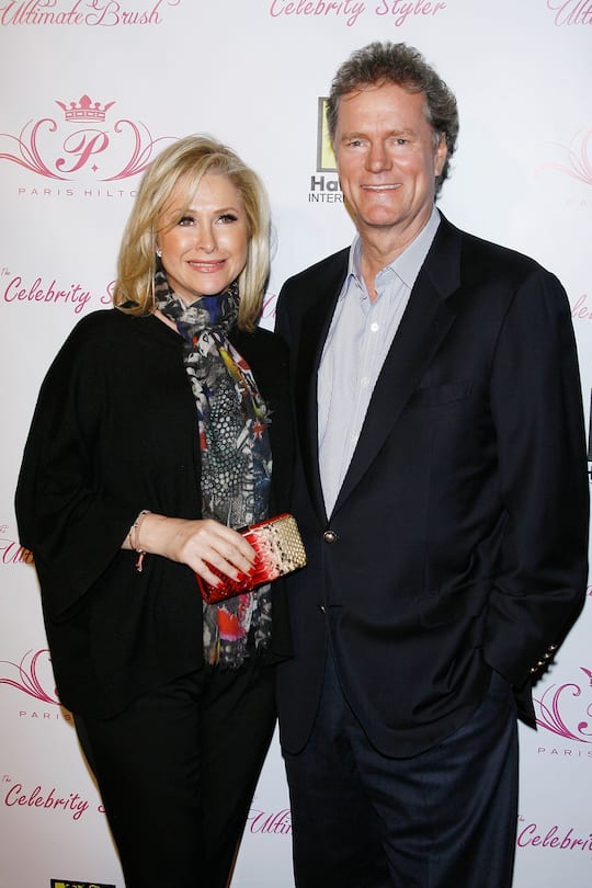 BEVERLY HILLS, CA - NOVEMBER 17: Kathy Hilton and Rick Hilton arrive to the launch party for Paris Hilton's new hair and beauty line held at the Thompson Hotel on November 17, 2009 in Beverly Hills, California. (Photo by Michael Tran/FilmMagic)