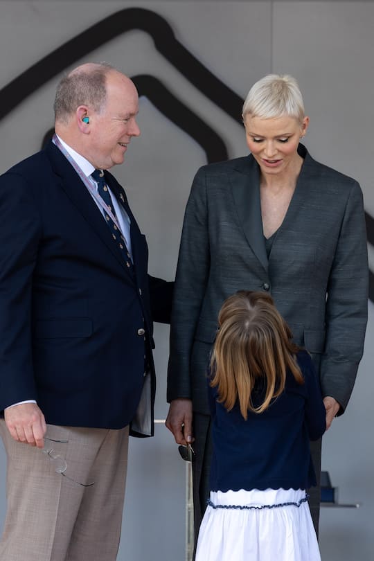 Fürstin Charlène und Fürst Albert von Monaco