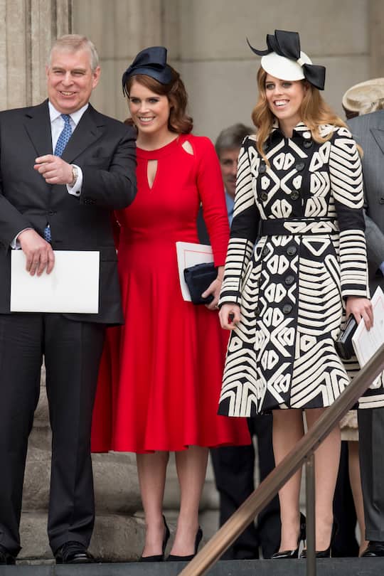 Prinzessin Eugenie, Prinzessin Beatrice, Prinz Andrew