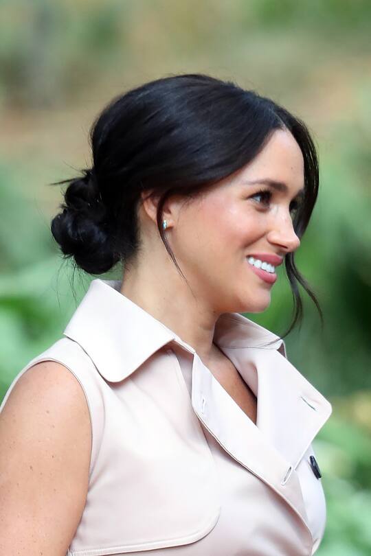 JOHANNESBURG, SOUTH AFRICA - OCTOBER 02: Meghan, Duchess of Sussex attends a Creative Industries and Business Reception on October 02, 2019 in Johannesburg, South Africa. (Photo by Chris Jackson/Getty Images)