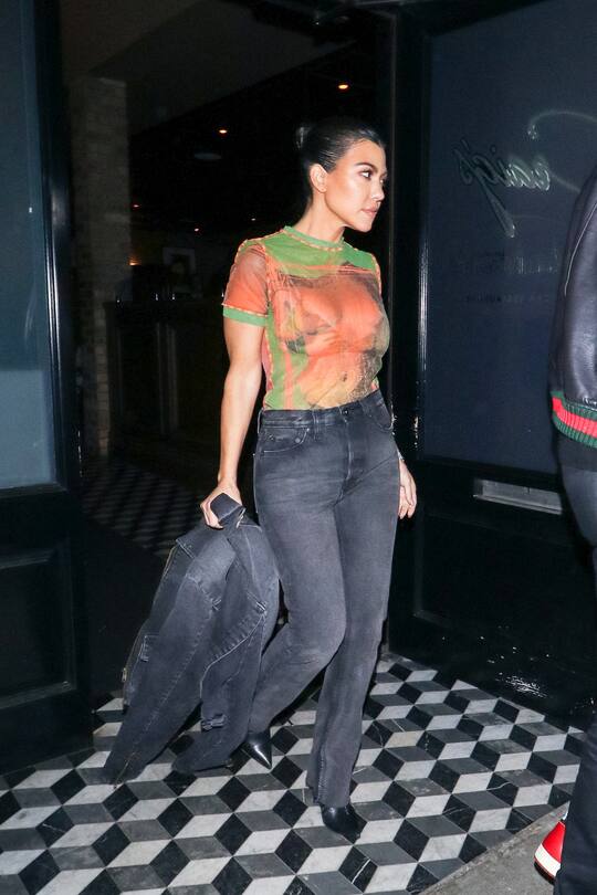 LOS ANGELES, CA - JANUARY 30: Kourtney Kardashian is seen on January 30, 2019 in Los Angeles, California. (Photo by gotpap/Bauer-Griffin/GC Images)