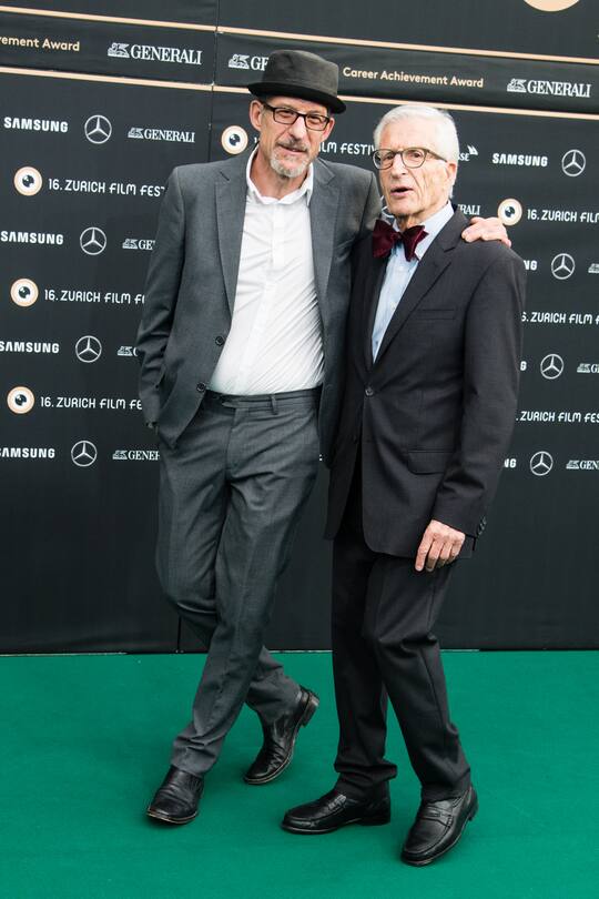 Rolf Lyssy und Sohn Elia- "Eden für Jeden " Premiere beim 16. Zürich Filmfestival am 28.09.2020 ©Alexandra Pauli